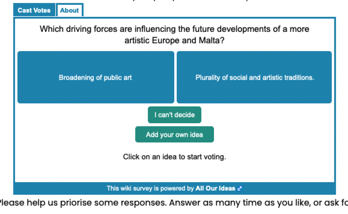 Response Artistic Europe