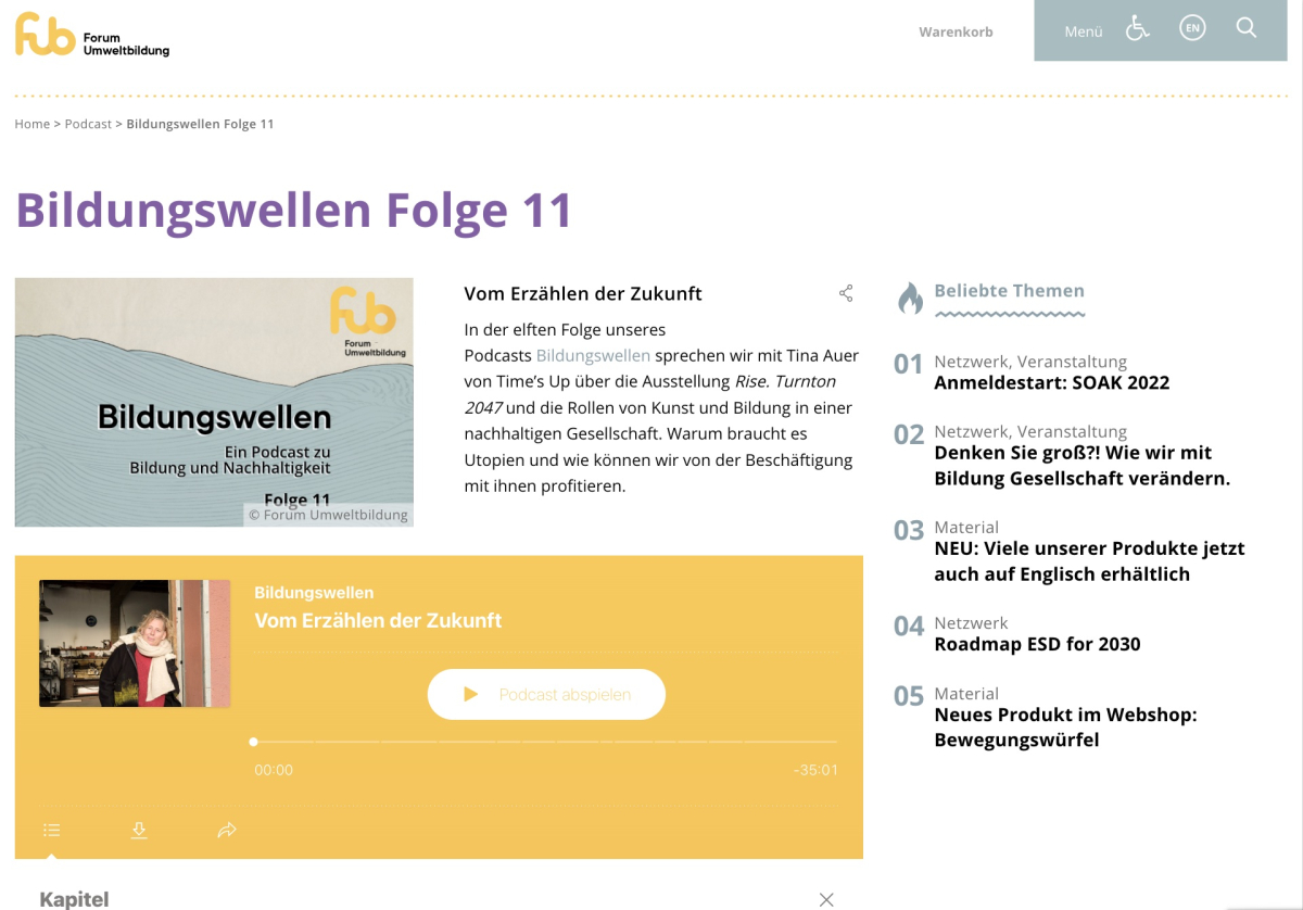 Forum Umweltbildung Podcast1