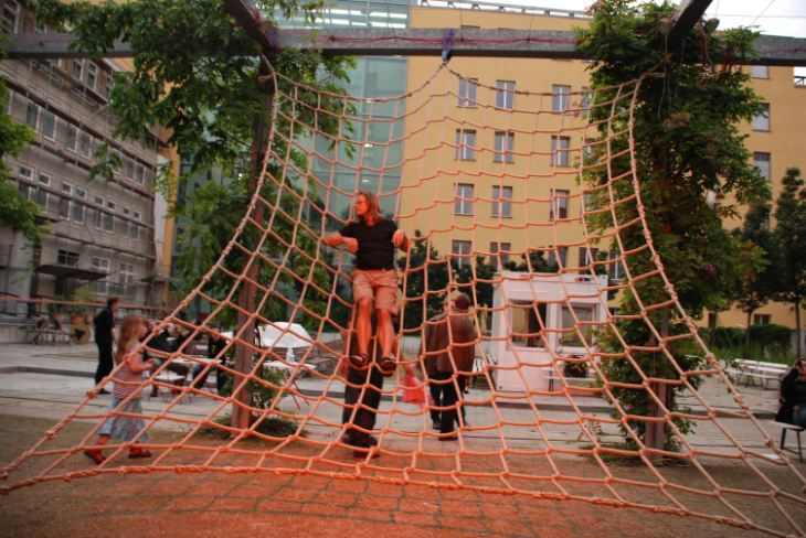 Responsive Rope Garden