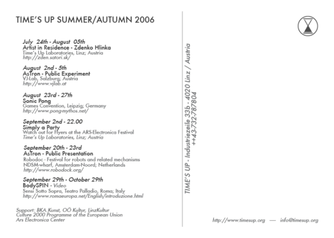 2006/07/24 Time's Up Summer/Autumn A