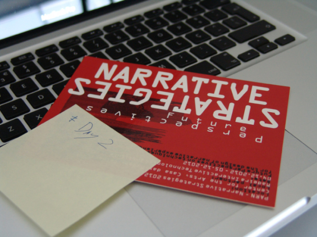 Narrative Strategies 2012 - Day 02