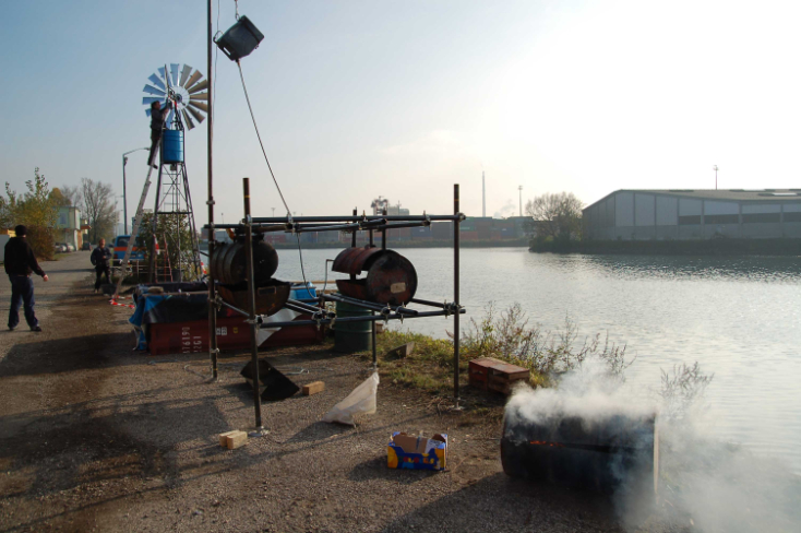 oven, steam & hot water