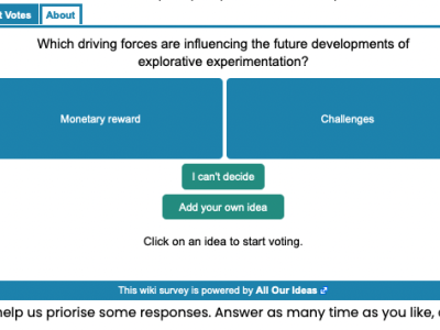 Explorative Experimentation