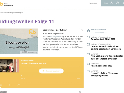 Forum Umweltbildung Podcast1